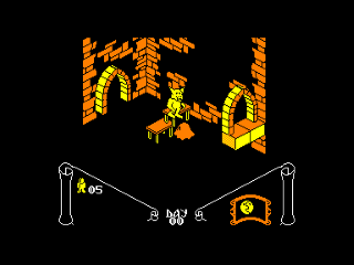 Knight Lore screenshot 2 for Amstrad CPC